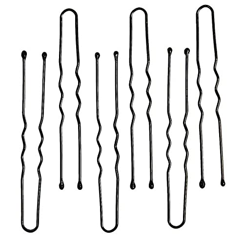 Dargar's Curved U Shape Bun Juda Bobby Hairpin, Clips Barrette Styling Tools Accessories for Girls & Women Hair Pin (Size Small 4.5cm). 100 pcs