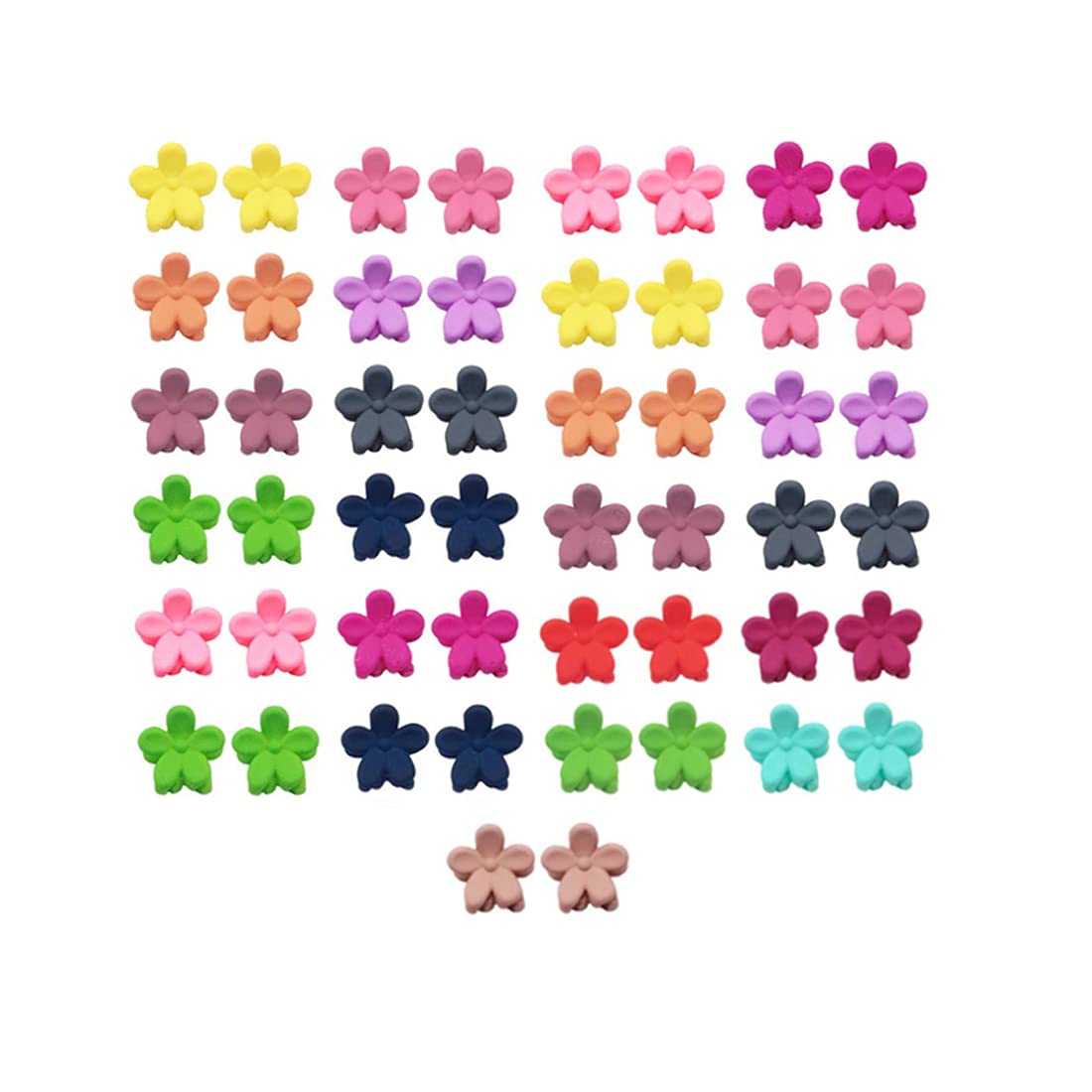 Dargar's Hair Clips for Girls Kids Hair, Mini Hair Claw Clips for Girls Kids Clutcher for Hair (50 Pcs)