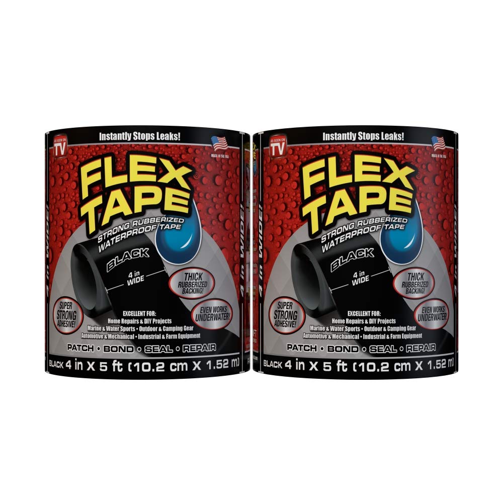 Dargar's Flex Tape for Seal Leakage Tape for Water Leakage Super Strong Waterproof Tape Adhesive Tape for Water Tank Sink Sealant for Gaps (Pack of 2)