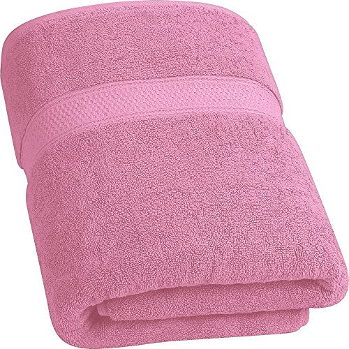 Dargar's Cotton Bath Towel Pink Colour (Size 30*60Inch)