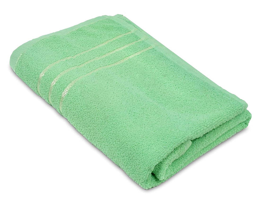 Dargar's Cotton Bath Towel Green Colour (Size 30*60Inch)