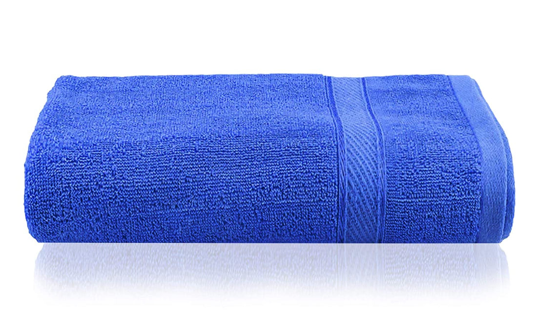 Dargar's Cotton Bath Towel Blue Colour (Size 30*60Inch)