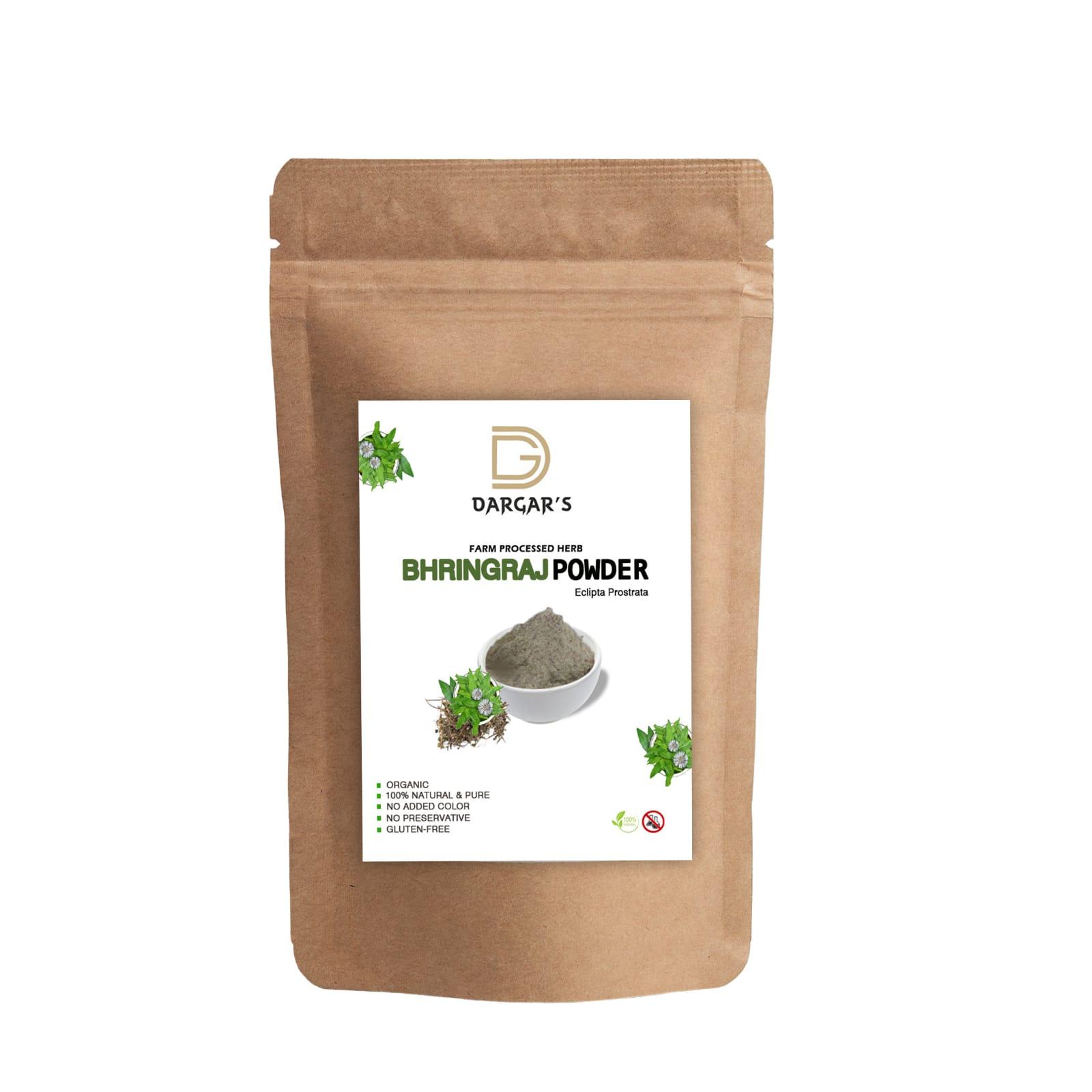 Dargar's Bhringraj Powder For Nourishment Of Skin And Hair (100g)