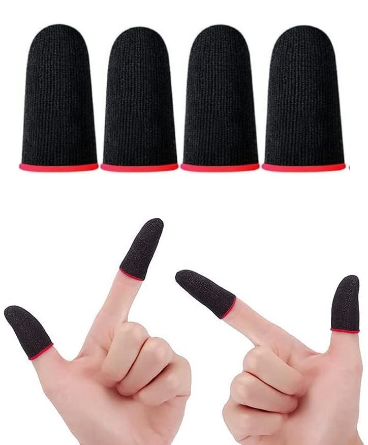 Finger Sleeve For Pubg and all Gaming (Suitable for all smartphones) Finger Sleeve  (Pack of 3)