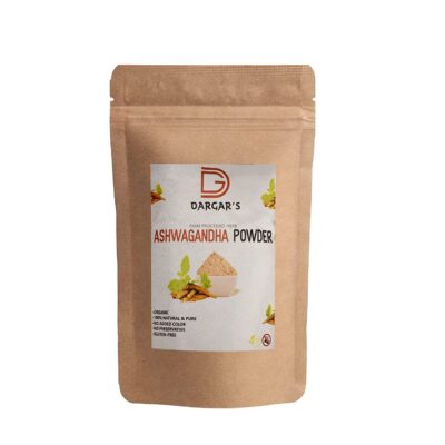 Dargar’s Ashwagandha Root Powder – Ayurvedic Herbal Supplement pack of 100gm1