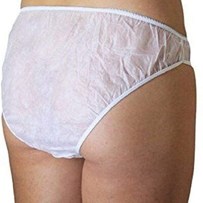 Dargar’s Women’s Tissue Use and Throw Disposable Panty (White, Free Size)-Pack of 30