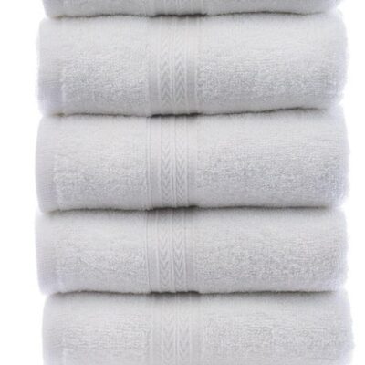 Dargar’s Cotton 370 GSM Bath, Beach, Face, Hair, Hand, Sport Towel Set  (Pack of 6)
