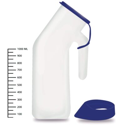 Dargar’s white reusable washable 1000ml urine and vomit pot for men and women Urine Pot  (1000 ml White)
