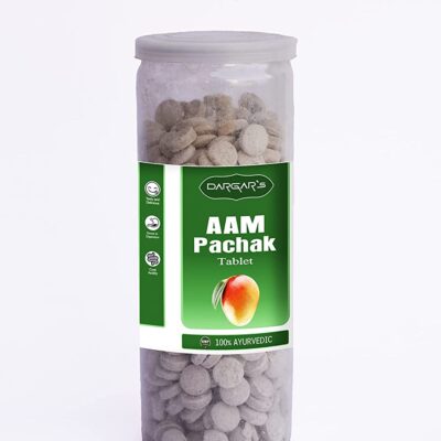 Dargar’s Aam Pachak Ayurvedic Mango Churan | Hygienically Prepared Digestive Mouth Freshener | (200gm, Pack Of 1)