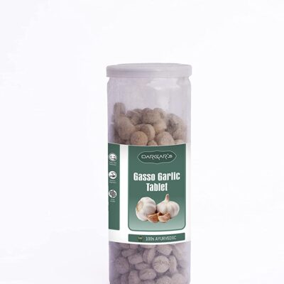 Dargar’s Gasso Garlic Tablet Ayurvedic Lahsun Churan | Hygienically Prepared Digestive Mouth Freshener | (200gm, Pack Of 1)