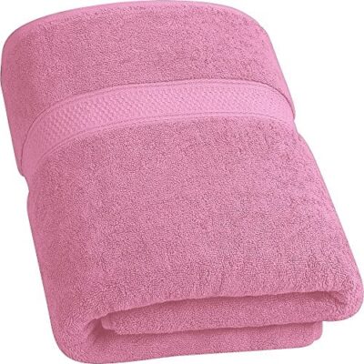 Dargar’s Cotton Bath Towel Pink Colour (Size 30*60Inch)