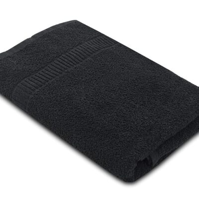 Dargar’s Cotton Bath Towel Black Colour (Size 30*60Inch)